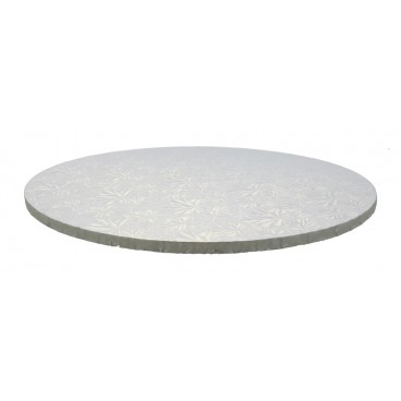 #GLT-3800 Platforme din carton, G12M, argintii, rotunde, D250 mm