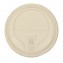 #COF-0200-CRT-Z01 Capace din PP, albe cu orificiu pentru bauturi calde, D80 mm