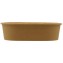 #CTR-1400 Caserole carton, patrate, #KraftC, L175-0750 pentru salate