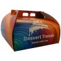 #GLT-3600 Cutii tort cu maner din carton, #WAVES, CT4, M3030