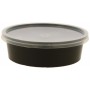 Boluri plastic din PP, negre, capac in bax, CSB, D117, M250