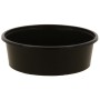 Boluri plastic din PP, negre, capac in bax, CSB, D117, M250