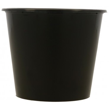 Boluri plastic din PP, negre, capac separat in bax, D117, M680