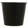 Boluri plastic din PP, negre, capac separat in bax, D117, M680