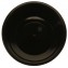 Boluri plastic din PP, negre, capac separat in bax, D117, M680