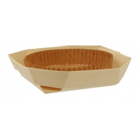 3500 Forme de copt din lemn + chese, D145 mm