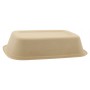 @BIO-1400-225160 Caserole biodegradabile din trestie de zahar + CPET, natur + negru, M225160-1C
