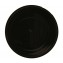 Boluri plastic din PP cu sigilare, negre, capac in bax, CSB, D116, 16OZ