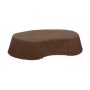 #GLT-4000 Chese PREMIUM din hartie RG, maro, O105, ovale