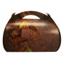 #GLT-3600 Cutii tort cu maner din carton, #CHOCO + AUR, CT2, M0270