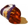 #GLT-3600 Cutii tort cu maner din carton, #PARTY + AUR, CT2, M0270