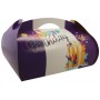 #GLT-3600 Cutii tort cu maner din carton, #PARTY + AUR, CT4, M0300