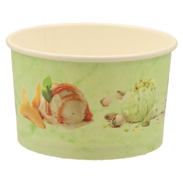 #GLT-1200 Cupe din carton, ice cream, D90, 6oz