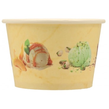 #GLT-1200 Cupe din carton, ice cream, D95, 8oz