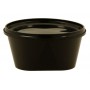 @EXCLB-1300 Boluri plastic din PP cu sigilare, negre, capac in bax, CSB, D120, 560CC