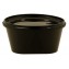 @EXCLB-1300 Boluri plastic din PP cu sigilare, negre, capac in bax, CSB, D120, 560CC