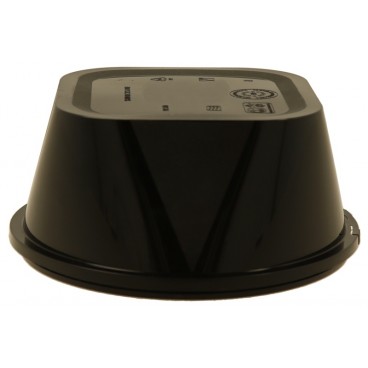 @EXCLB-1300 Boluri plastic din PP cu sigilare, negre, capac in bax, CSB, D120, 560CC