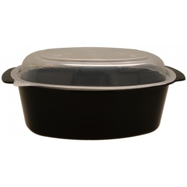 @ULTLB-1400 Caserole plastic din PP cu capac, ultra-rezistente, #CSB #TAVESSA #M2316 #42OZ