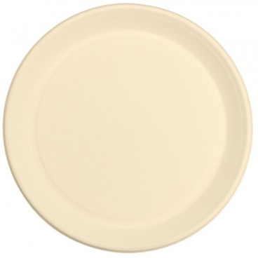 #ABC-#2-0900 Farfurii biodegradabile din trestie de zahar, EU, albe, rotunde, M220-1C