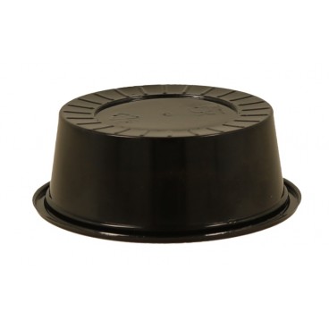 #PZA-1200-D75 Sosiere negre din Pet, D75 mm, 80 cc