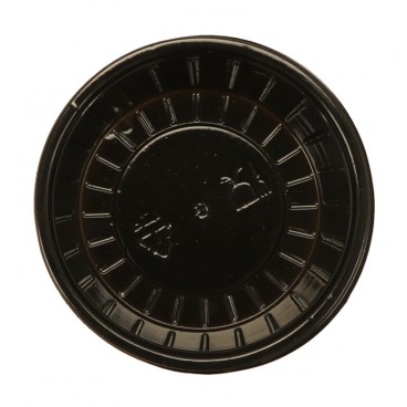 #PZA-1200-D75 Sosiere negre din Pet, D75 mm, 100 cc