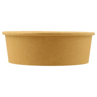 #CTR-1300-D145 Boluri din carton, kraft natur, D145 mm, 500cc