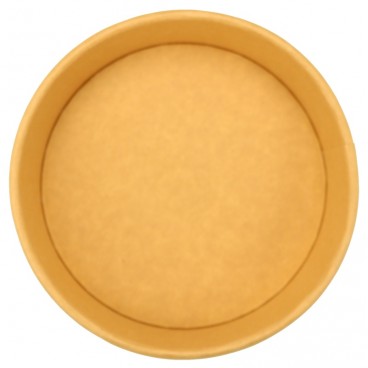 #CTR-1300-D145 Boluri din carton, kraft natur, D145 mm, 500cc