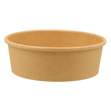 #CTR-1300-D145 Boluri din carton, kraft natur, D145 mm, 500cc