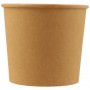 #CTR-1300-D110 Boluri din carton, kraft natur, D110, 20oz