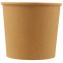 #CTR-1300-D110 Boluri din carton, kraft natur, D110, 20oz