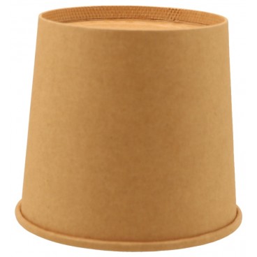 #CTR-1300-D110 Boluri din carton, kraft natur, D110, 20oz