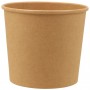 #CTR-1300-D110 Boluri din carton, kraft natur, D110, 20oz