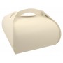 #GLT-3600 Cutii tort cu maner din carton, #ALBE, CT2, M0270