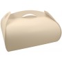 #GLT-3600 Cutii tort cu maner din carton, #ALBE, CT3, M3525