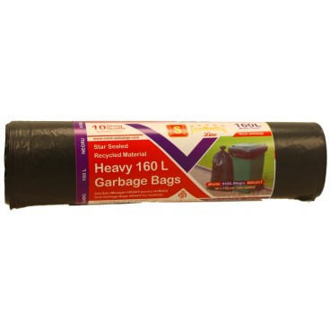 #TIGN-6000 Saci Menajeri HEAVY pentru HoReCa #Fortis #160L #Negru #SELECT