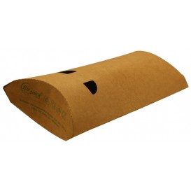 1600 Cutii din carton pentru wrap, cu pretaiere, 160 x 110 mm, kraft