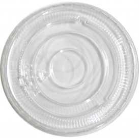 Capace din PET, Ø 72 mm, plate, fara gaura, transparente