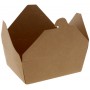 Meniuri din carton cu 4 clapete,   900cc, kraft natur