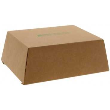 Meniuri din carton cu 4 clapete,   900cc, kraft natur