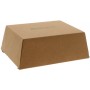 Meniuri din carton cu 4 clapete,   900cc, kraft natur