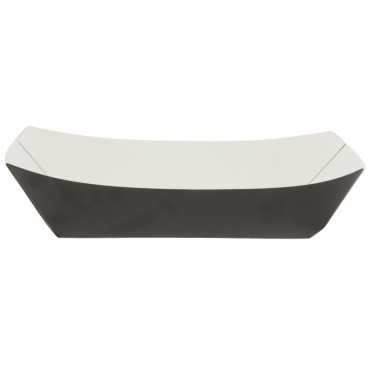 Barcute din carton, 800cc, 215 x 150 x 40 mm, negre