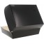 Caserole din carton pentru burger, 190 x 145 x 90 mm, negre