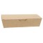 Meniuri din carton cu clapeta, 218 x 120 x 50 mm, kraft natur + alb