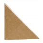 Caserole triunghiulare din carton pentru sandwich, SW40, kraft natur + alb