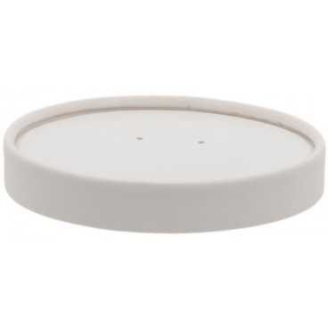 1300CS098C Capapce din carton, Ø 98 mm, cu orificiu pentru aerisire, albe