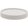 1300CS098C Capapce din carton, Ø 98 mm, cu orificiu pentru aerisire, albe