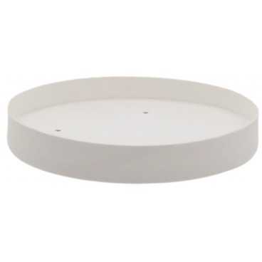 1300CS098C Capapce din carton, Ø 98 mm, cu orificiu pentru aerisire, albe