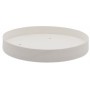 1300CS098C Capapce din carton, Ø 98 mm, cu orificiu pentru aerisire, albe