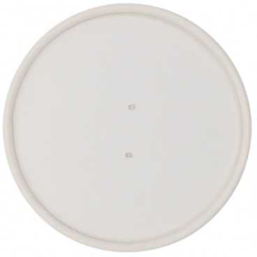 1300CS098C Capapce din carton, Ø 98 mm, cu orificiu pentru aerisire, albe