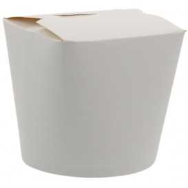 #CTR-CRTALB-1410 Cutii din carton pentru noodles, albe, 750 cc